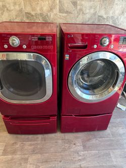 LG washer and dryer laundry