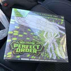 Pokemon perfect order elite trainer box