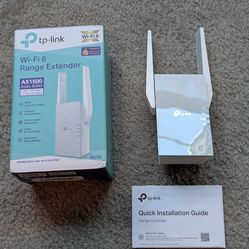 TP-Link AX1500 WiFi 6 Range Extender – New in Box