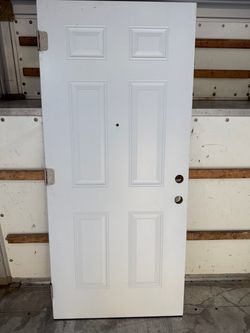 Exterior Metal door