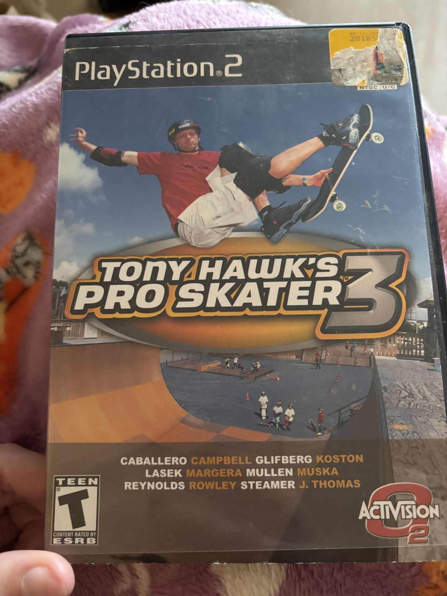 Playstation2 Tony Hawk Pro Skater Three Game