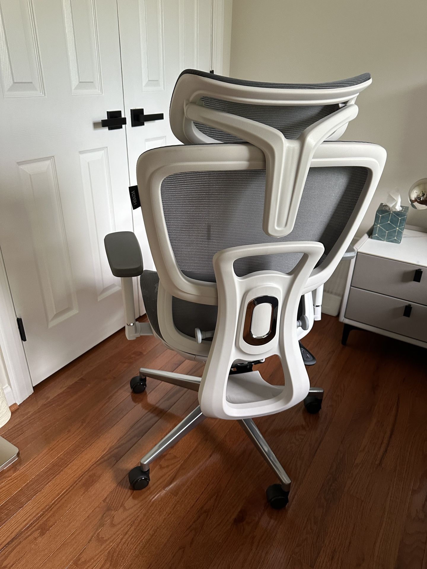 Ergonomic Office Chair with 3D Adjustable Armrests, Adjustable Lumbar Support High Back for Computer Chair, Big and Tall Mesh Office Chair, Home Offic