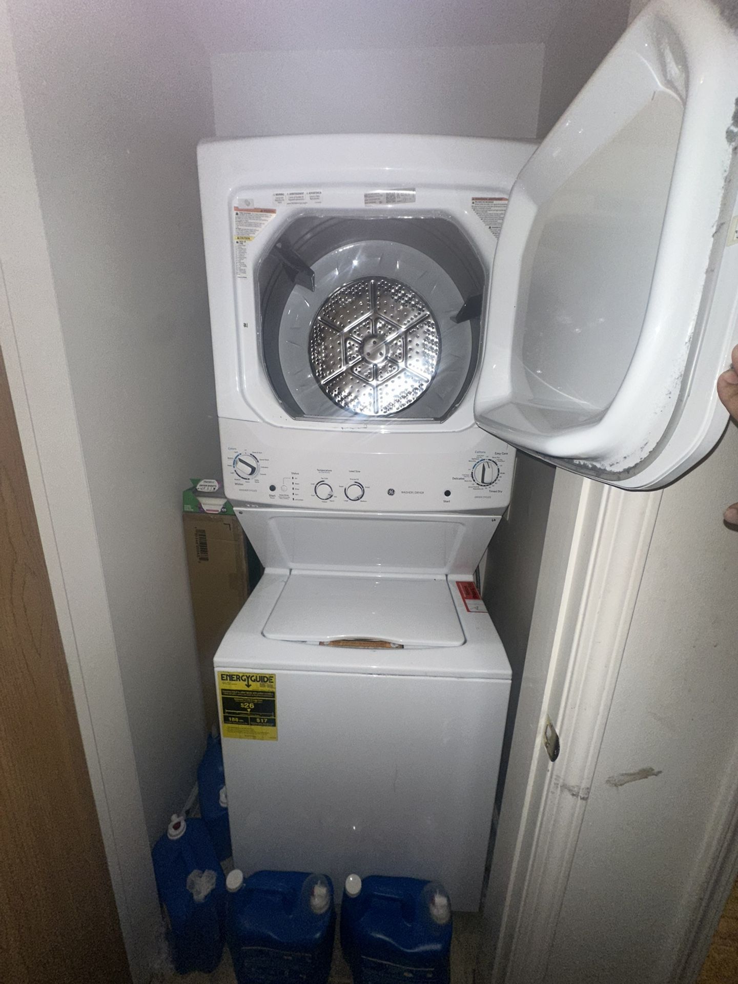 GE Stackable Washer Dryer Combo
