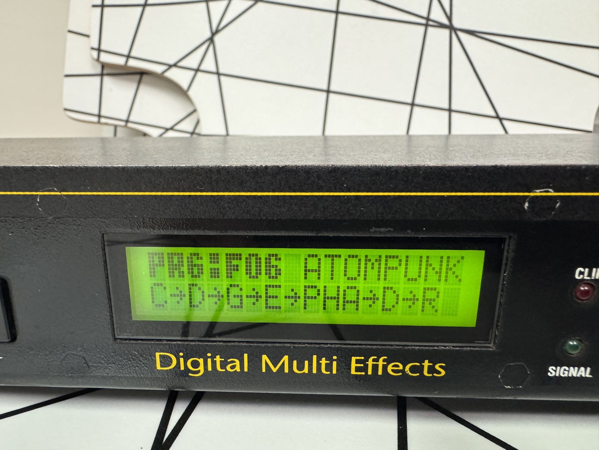 DOD G7 Guitar FX Processor/Preamp Digital Multi Effects
