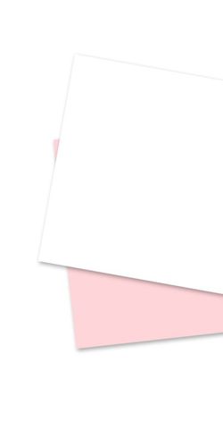 2 part, White//Pink, Carbonless paper. - 25 sets