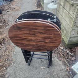 Price Is Firm.. Four Snack Trays Withstand