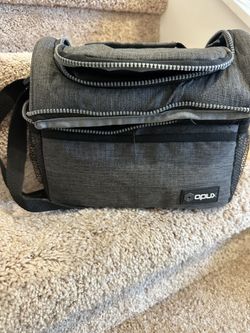Gray Canvas Cooler