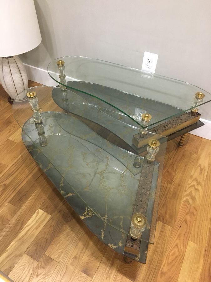 Vintage Glass Coffee Tables