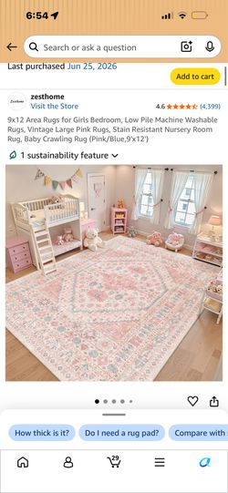 New Girls Room Rug