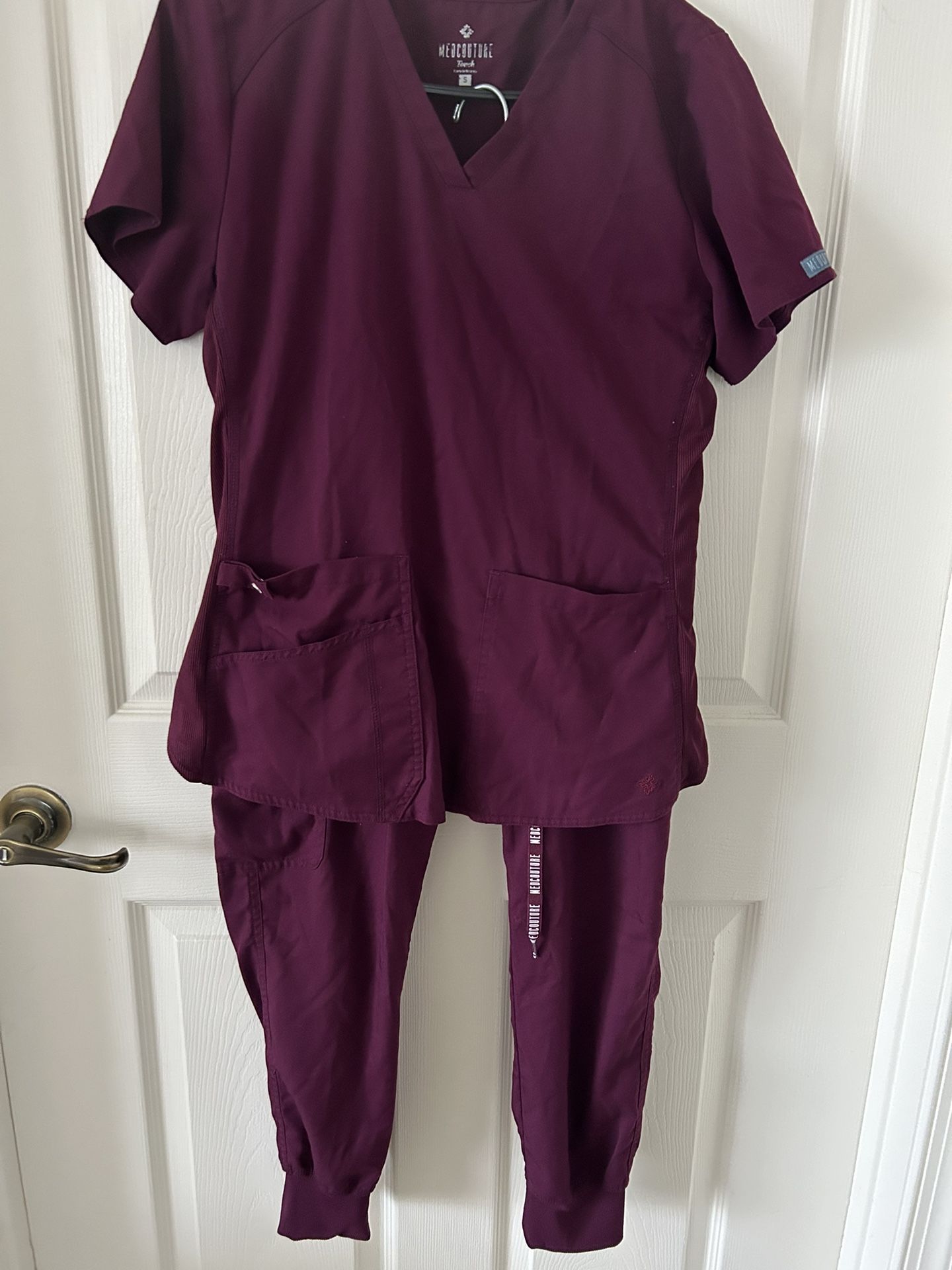 Burgundy Scrubs