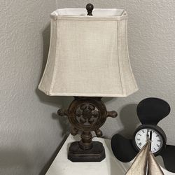 Ship Wheel Lamp! 