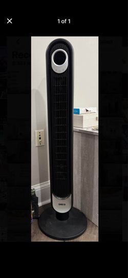 Standing electric fan