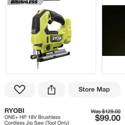 Ryobi 18v Jigsaw
