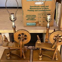 Antique Sewing Machine Lamps 