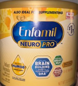 Baby Formula Enfamil Yellow Can