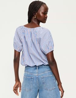 Women's Old Navy Short-Sleeve Bubble Top – Brand New In Bag (Large Tall)