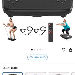 Vibration Plate Exercise Machine