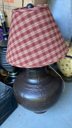 Antique Leather lamp