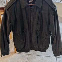 Vintage Leather Jacket 90s
