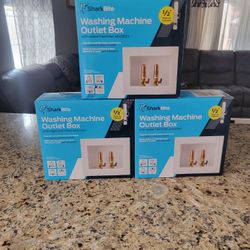 Washing Machine Outlet Boxes New 