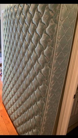 Queen Mattress, Box Spring and Metal frame