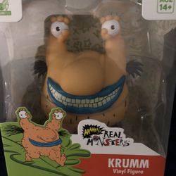 AAAHH!!! Real Monsters Krumm Vinyl Figure 2023 Toy Nickelodeon Culturefly NEW