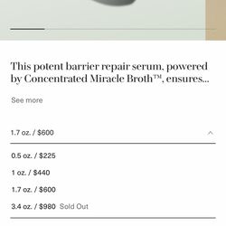 La Mer The Concetrate 1.7 Oz
