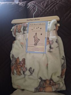 Pooh Bear Collection Baby Blanket
