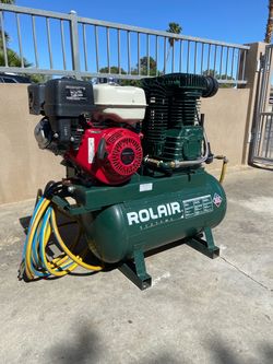 Rolair Gas Air Compressor
