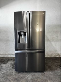 Kenmore elite French doors stainless steel refrigerator