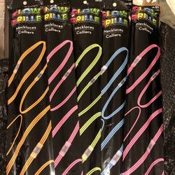 Glow brille necklace colors