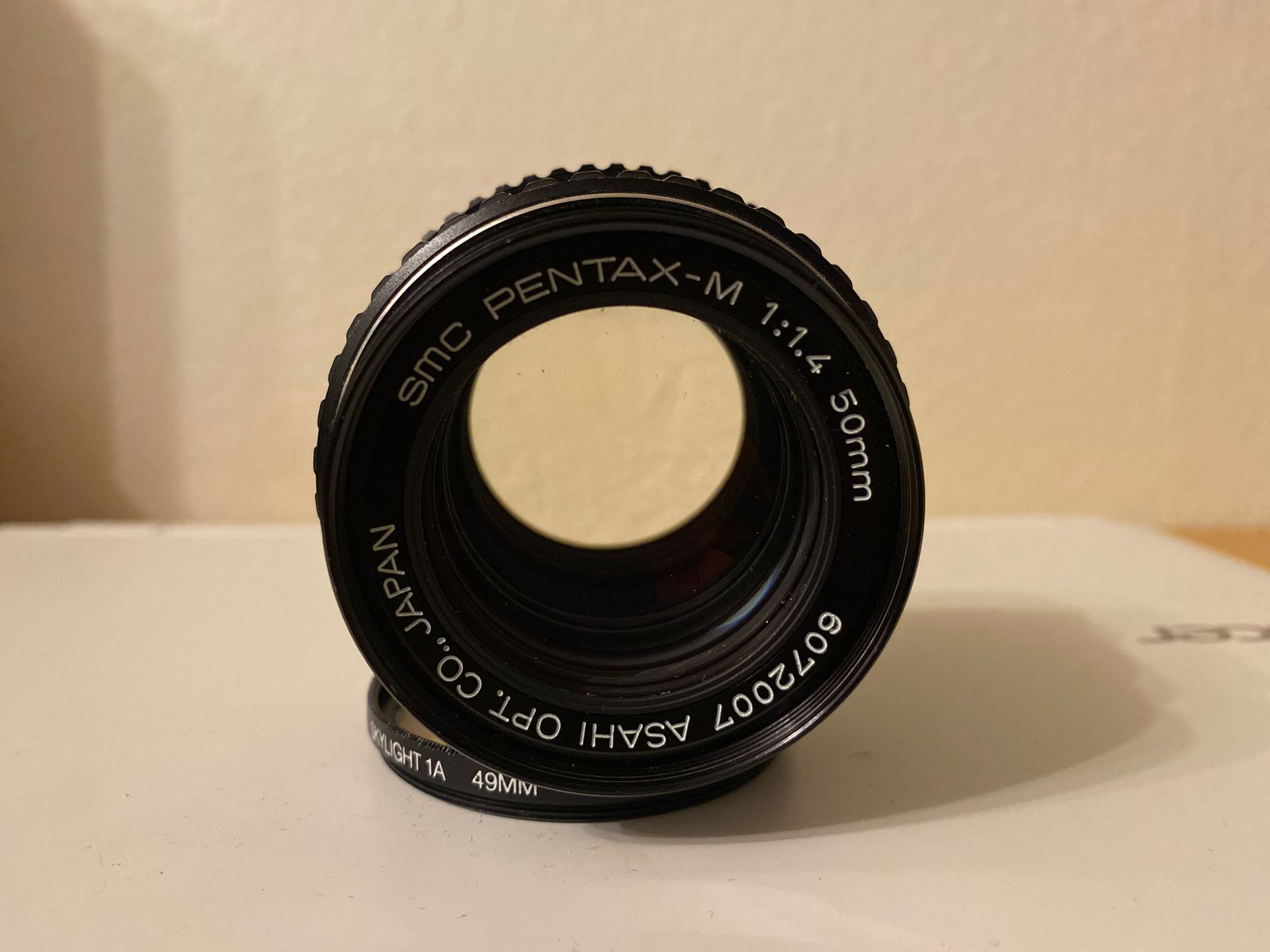 Pentax 50mm f/1.4 PK Mount / K-Mount Lens
