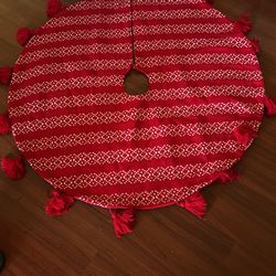 Christmas Tree Mat Or Ensemble