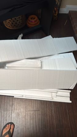 Free styrofoam- clean and unused