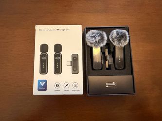 Digital wireless lavalier microphone