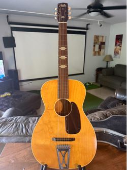 Stella H927 parlor acoustic guitar