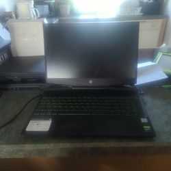 HP pavillion Green Laptop