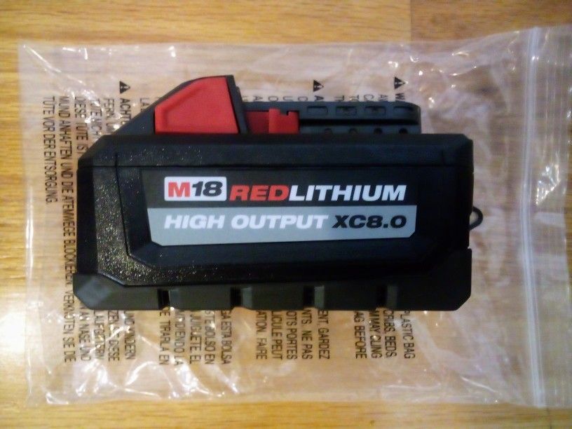 Milwaukee M18 High Output XC8.0 Battery