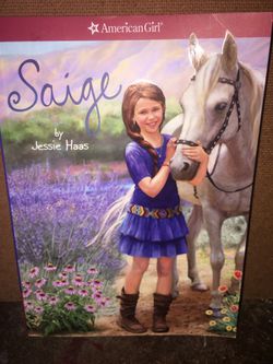 American Girl Doll Book " Saige "