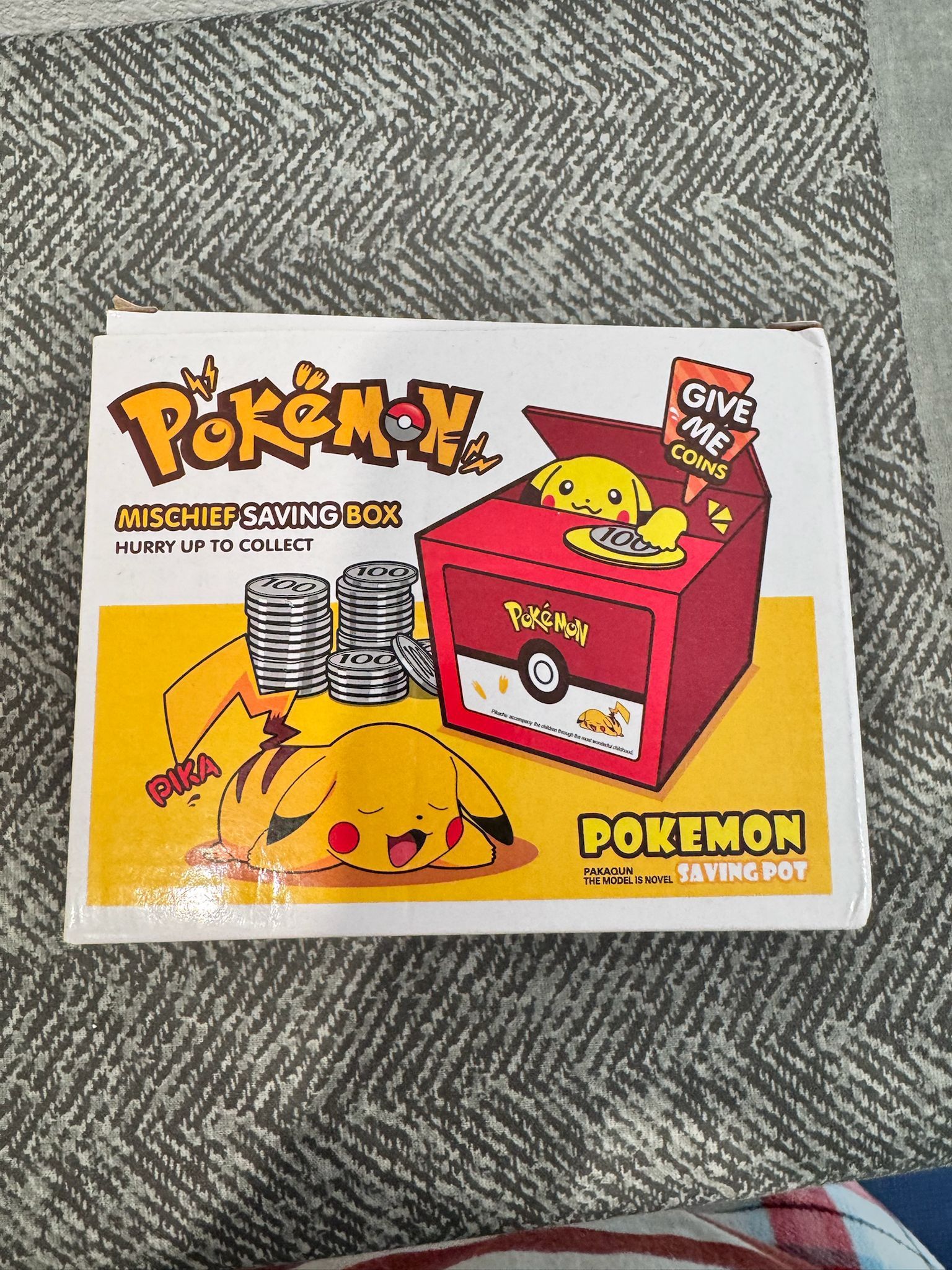 Pikachu Coin Bank 