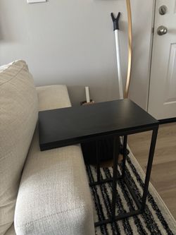 Black Side Table