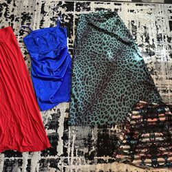 Women’s Skirts And Dresses Size Medium And Large 