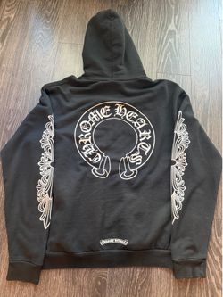 Chrome Hearts Floral Horseshoe Hoodie