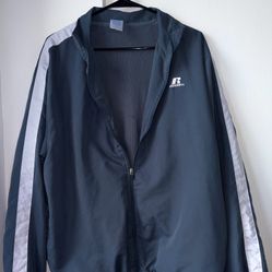 Russell Athletic Zip-Up Track Jacket Size L