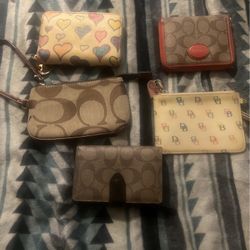 COACH, DOONEY&BURKE WALLETS