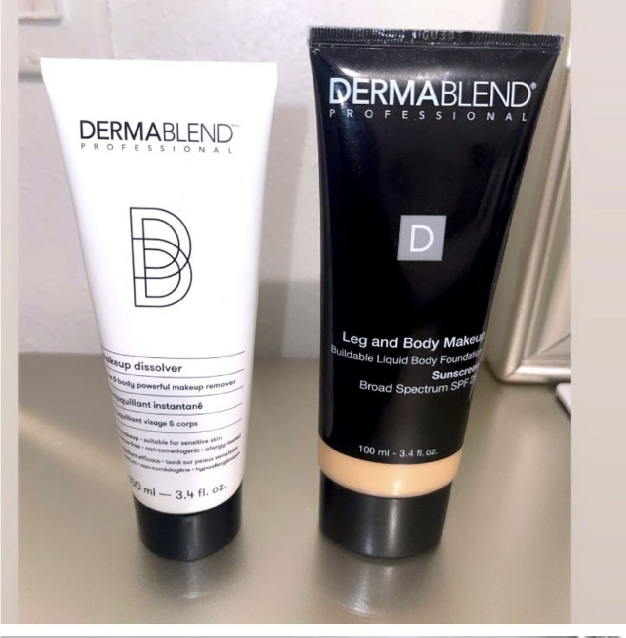 Dermablend Leg & Body Foundation and Makeup Dissolver Remover