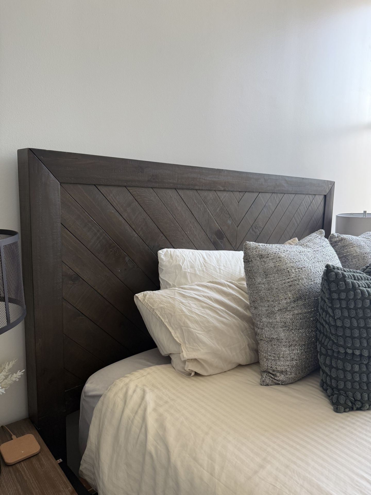WOODEN BED FRAME