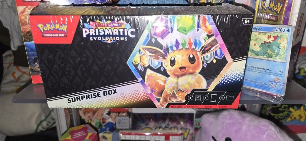 pokemon trading card game prismatic evolutions surprise box Scarlet & Violet Prismatic Evolutions Surprise Box main image 1