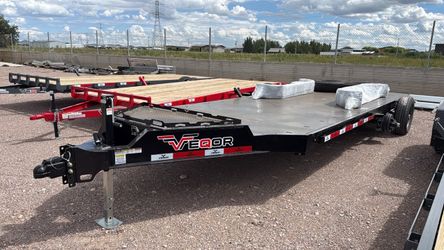 2026 Veqor VEC 10k 7x20’ Steel Deck Flatbed