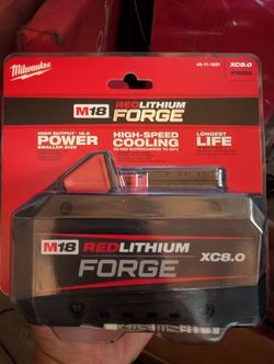 New Milwaukee Forge 8.0 Xc8.0 Battery Factory Sealed